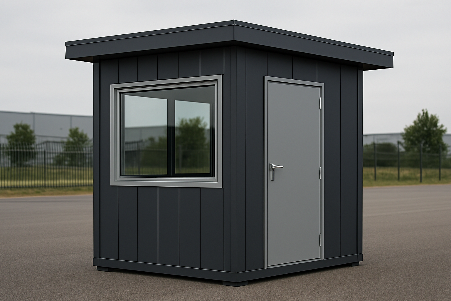 Portirnica, kućica za obezbeđenje ili naplatnu rampu